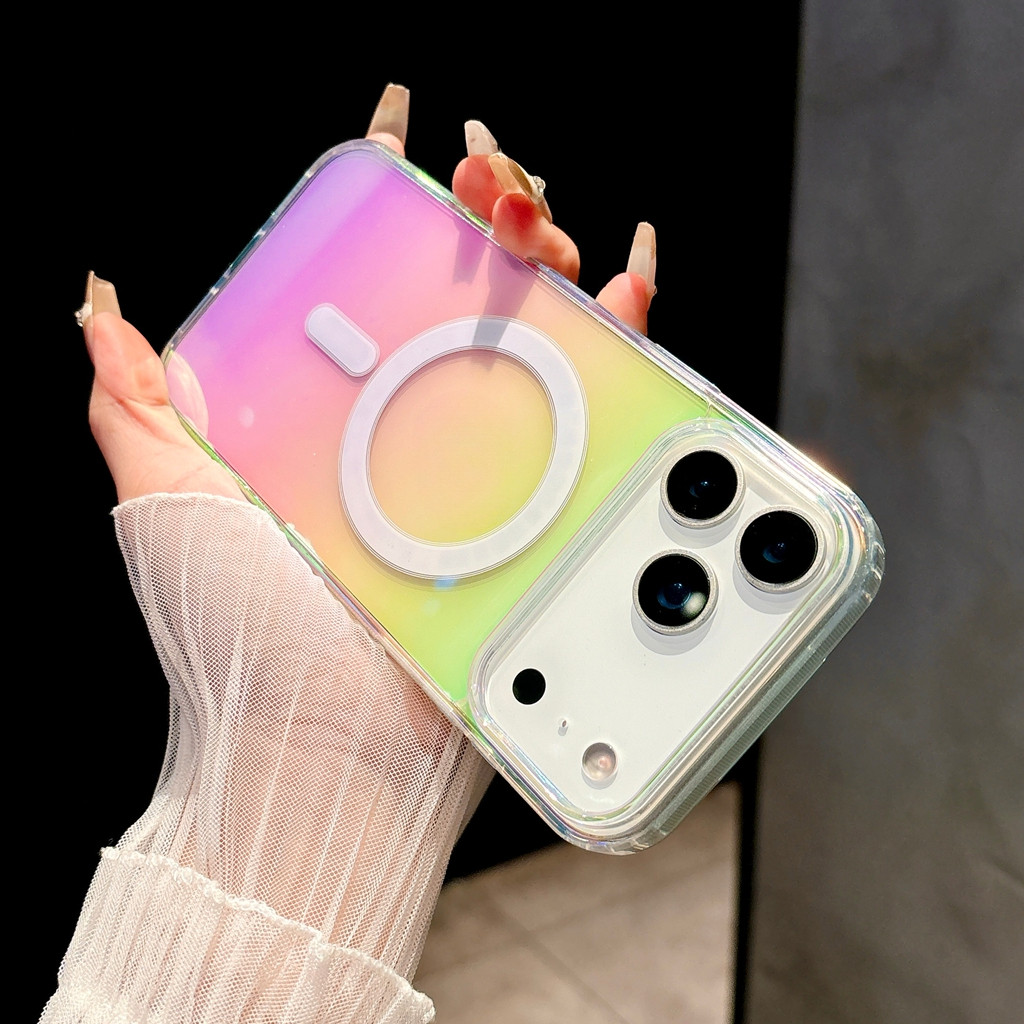 Gradient for iPhone 17 16 15 14 13 12 11 Pro Max Plus Case Beautiful Design Color 16Promax 15Promax Back Phone Casing - Image 3