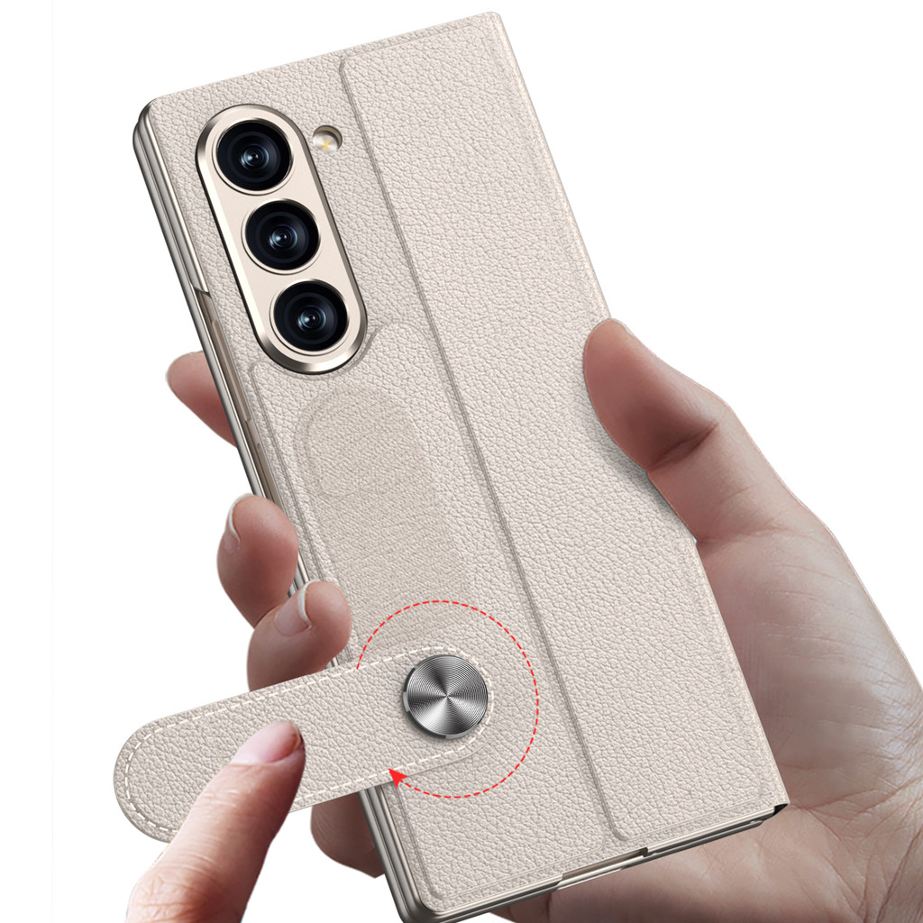 Bumper Pen Slot for Samsung Galaxy Z Fold 7 Case Trendy Design Classic Z Fold7 Premium Phone Casing - Image 2