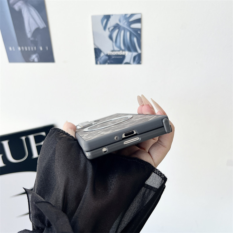 Luxury Magnetic Trendy Design Case Z Fold 7 6 5 Bling for Samsung Galaxy Z Fold7 Fold6 Z Fold5 Fold4 Fold3 Premium Phone Casing