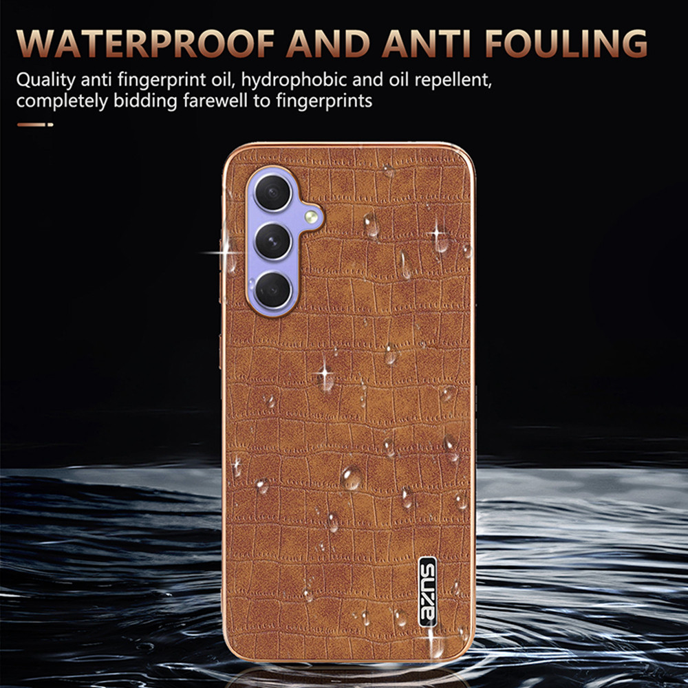 Business Luxury Bumper Anti-Scratch Casing Samsung A55 A35 A25 Leather Classic for Samsung A54 A34 A14 A04S Premium Phone Case - Image 2