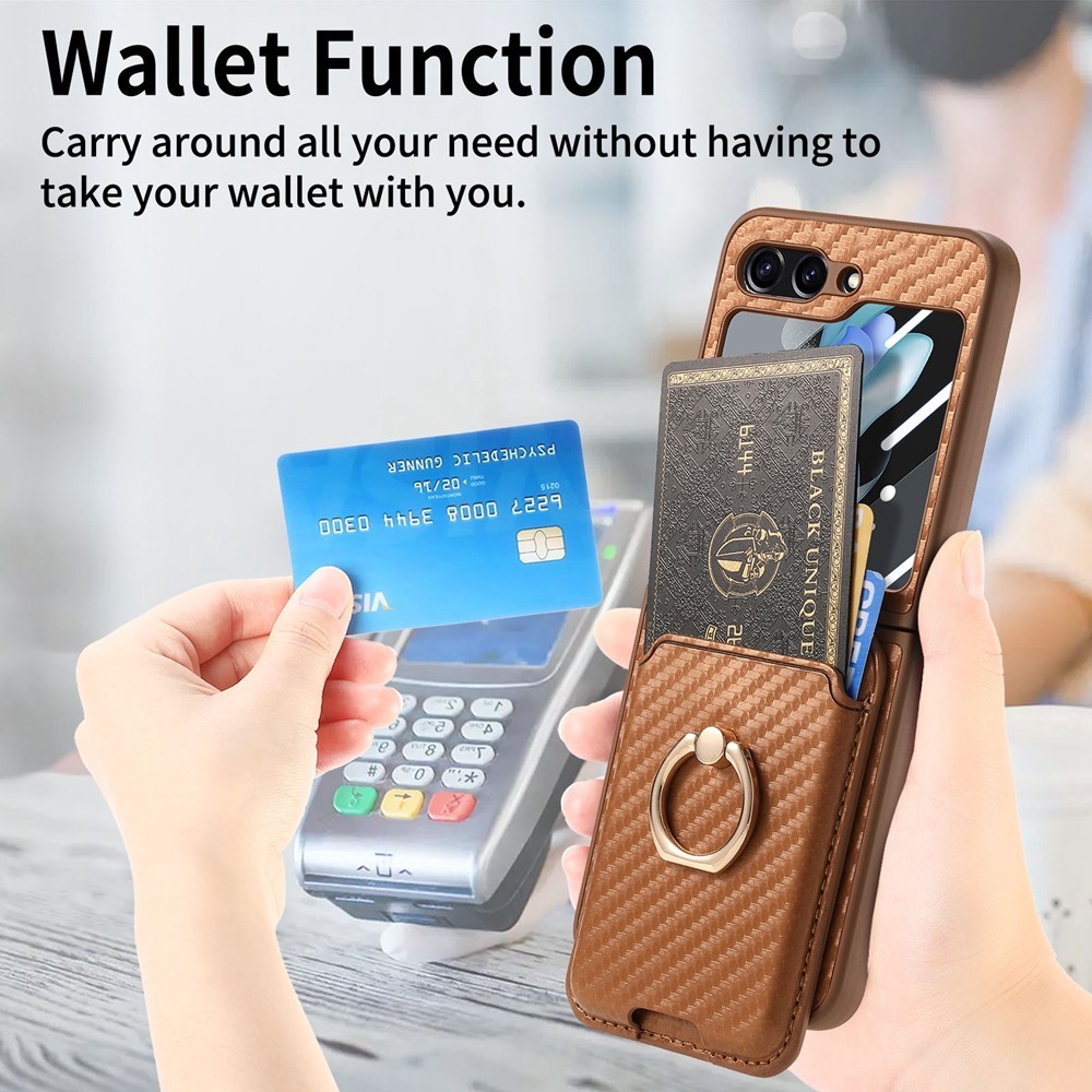 Fashion Yellow Anti-DROP Casing for Samsung Galaxy Z Flip 7FE 6 Creative Design Jelly Classic Z Flip6 Flip Z 6 With Ring Holder Phone Case - Image 3