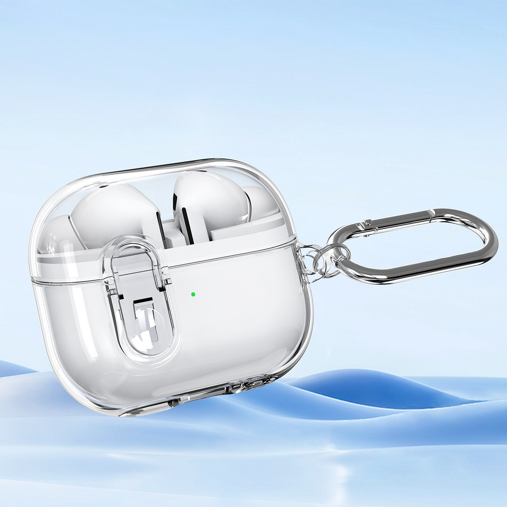 Fashion Beautiful Buckle Case for Samsung Galaxy Buds3 FE Buds 3Pro TPU+PC Transparent Protective Earphone Casing Buds 3Pro Buds3 3FE Cover - Image 3