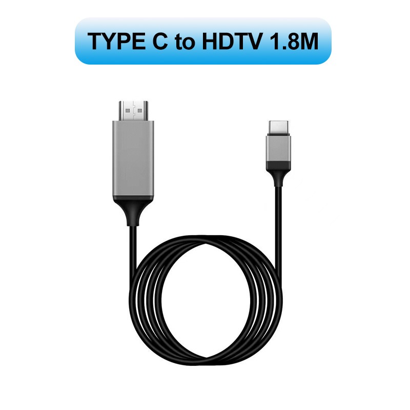 Type C To HDMI USB 3.1 To HDMI Compatible Adapter Cable Type C To HDMI 30Hz 4K USB C Cable Extend Adapter For MacBook PC Monitor - Image 3