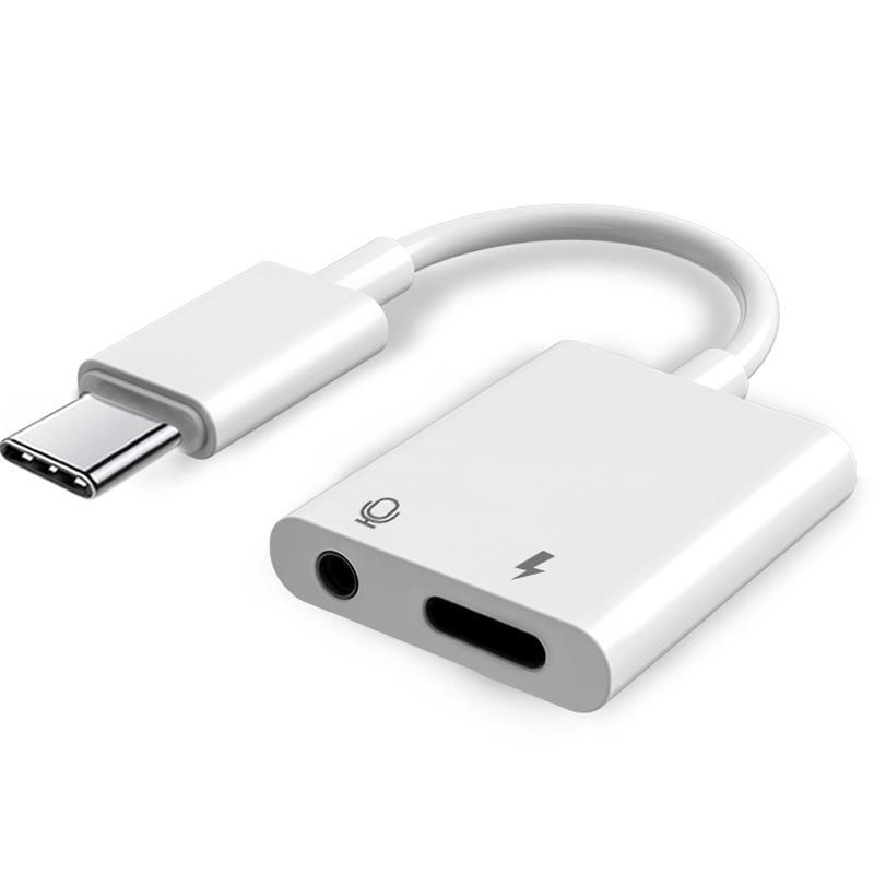USB-C to 3.5mm Audio Charging Splitter 2-in-1 DAC Adapter for Smartphone HIFI Stereo Sound - Image 3