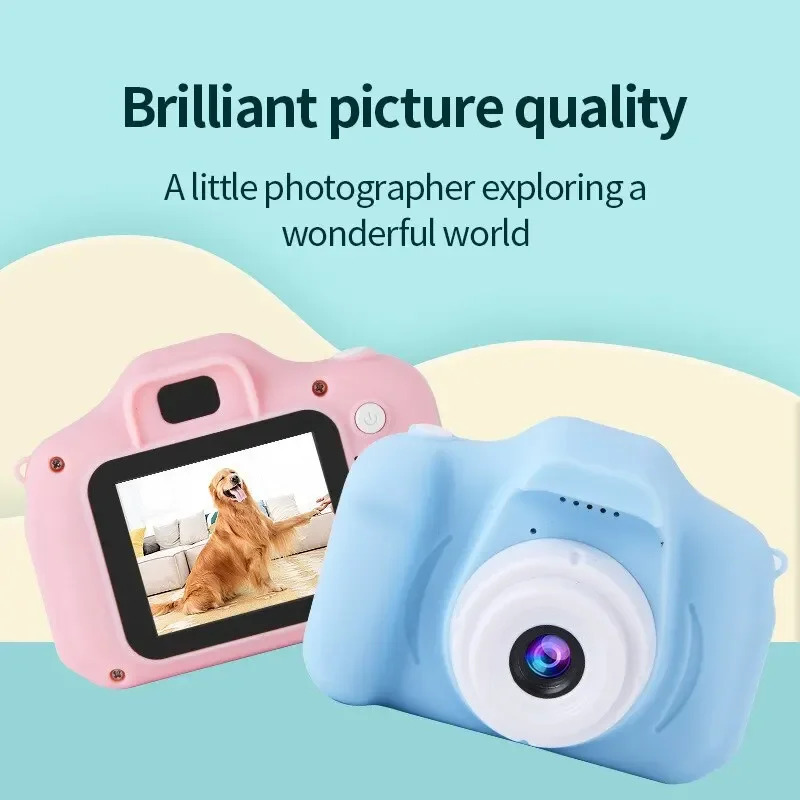 Mini Kids Digital Camera 1080P 2 Inch HD Screen Cameras Vintage Cartoon Cute Children Gifts Photography Outdoor Toys - Image 2