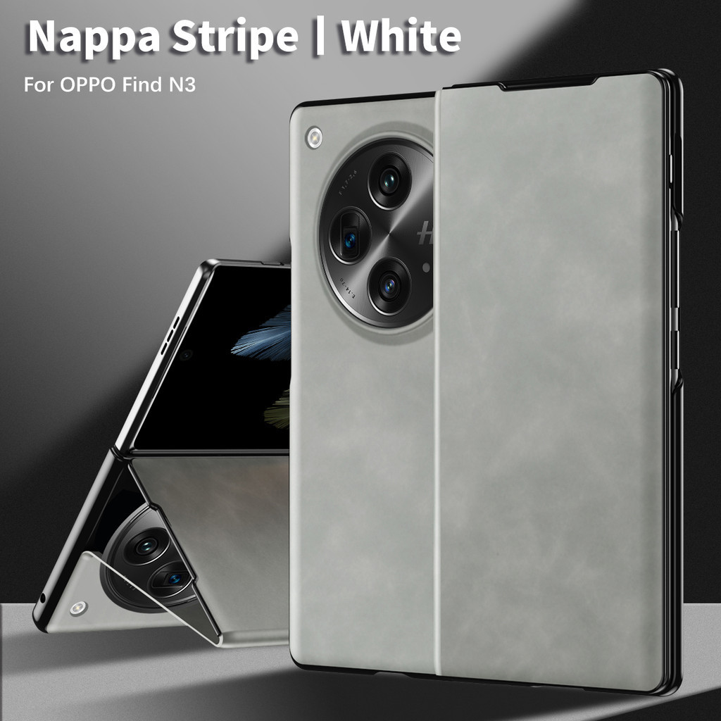 Luxury Magnetic Bumper Anti-DROP Casing for OPPO Find N3 Fall Protection Fashion Design Hard PC Classic N3 Premium Phone Case - Image 2