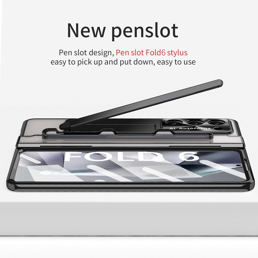 Business Aesthetic Casing for Samsung Galaxy Z Fold6 Fold7 Unique Design Hard PC Love Z Fold 6 Zfold 7 Back Phone Case - Image 3