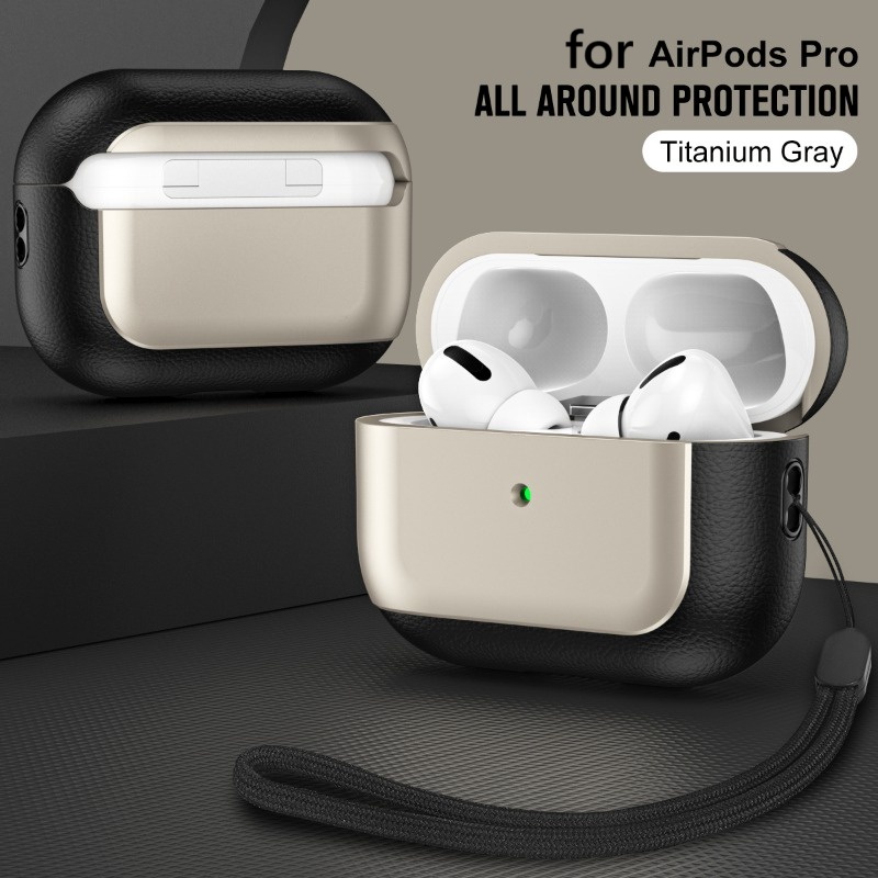 For Airpods Pro3 4 ANC Case AirPods 3 Pro Pro2 Case Simple Plating TPU Earphone Cover Skin Casing - Image 2