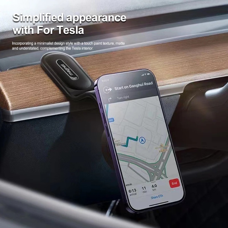 Magsafe Magnetic Suction Bracket XJ66 Clip Mount Phone Holder Universal for IPhone17 16 15 14 13 12 Pro Car Phone Stand - Image 7
