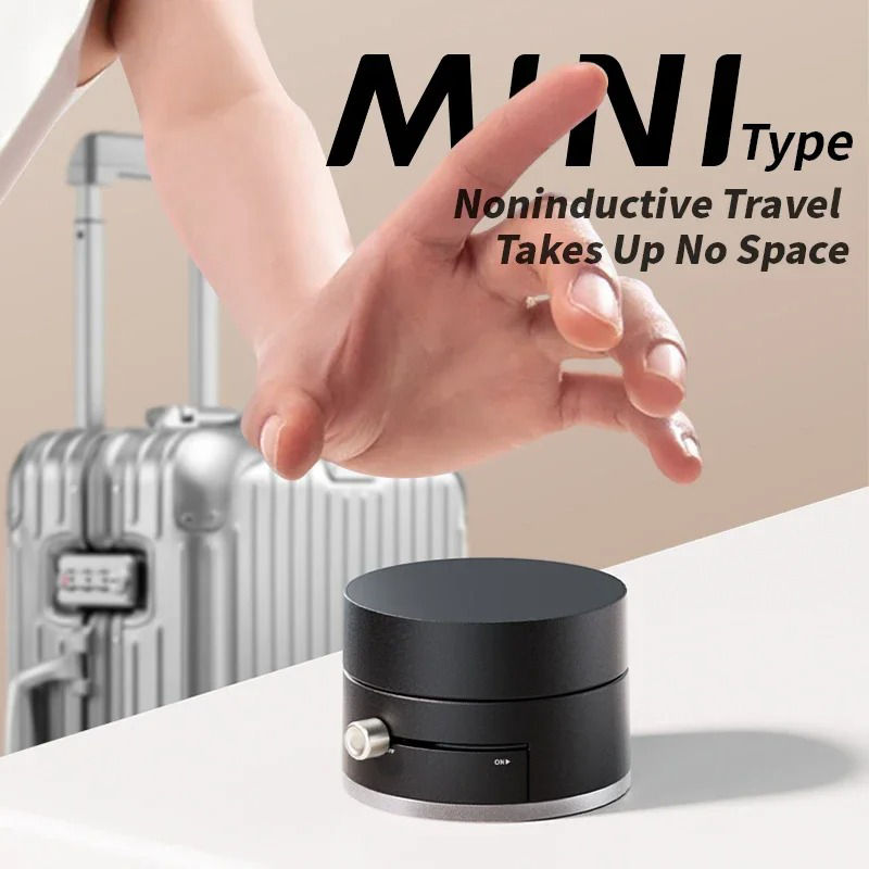 Mini Universal 360° Rotating Vacuum Magnetic Car Phone Holder - Double-Sided Foldable Dashboard Mobile Stand Accessories - Image 2