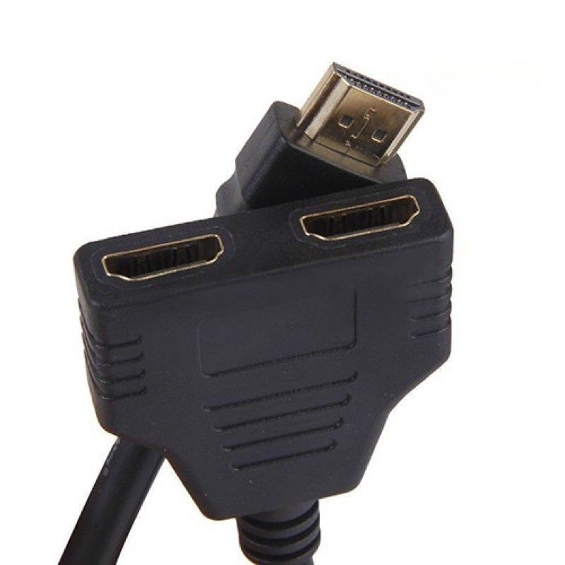 Hdmi Compatible Splitter Cable Video Switch Adapter Output Hub for X Box for PS3 4 Dvd HDTV PC Laptop TV Hd 1080p 1 Input 2