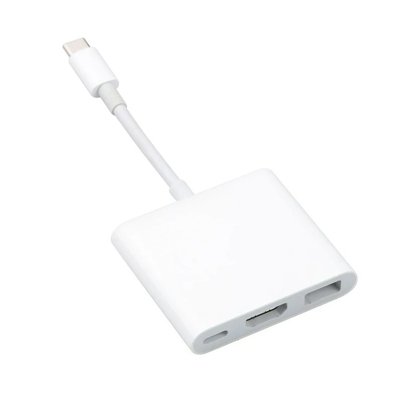 USB-C HUB to HDMI Cable 4K 60Hz Converter Multi-port Adapter for MacBook Pro iPad Surface Laptop - Image 2