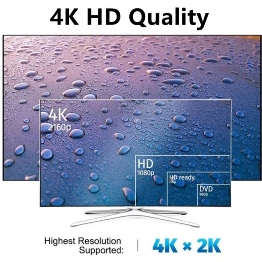 Mini DisplayPort to HDMI Adapter Thunderbolt 2 to HDMI 1080P Converter for MacBook Air Pro Surface Laptop - Image 3