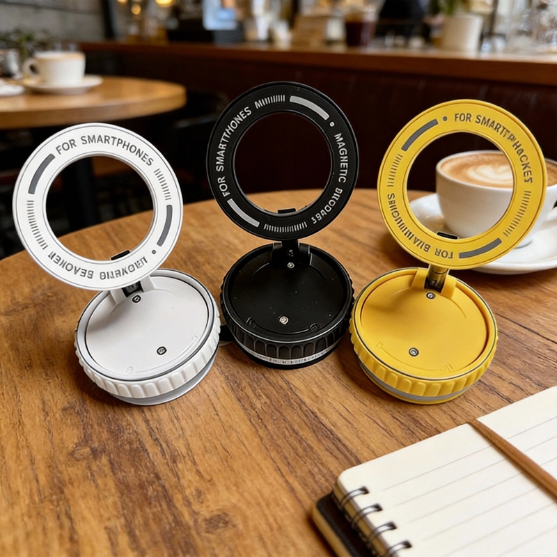 Universal Vacuum Magnetic Car Phone Holder 360° Reinforced Ultra Suction Cup Phone Holder Stand - Image 7