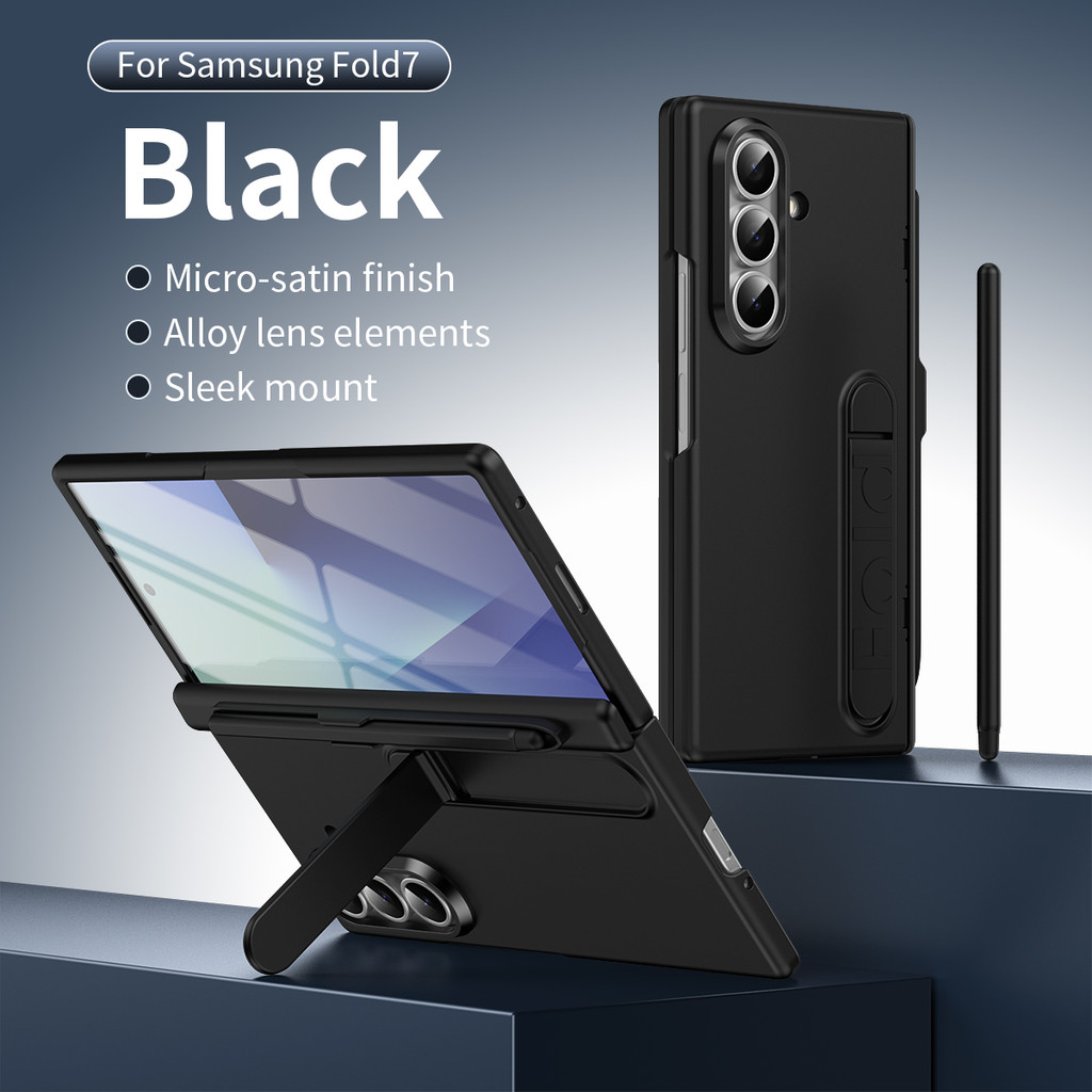 Bumper Anti-DROP Anti-Scratch Case Z Fold 7 6 5 for Samsung Galaxy Z Fold7 Fold6 Z Fold5 Fold4 Fold3 With Bracket Phone Casing - Image 2