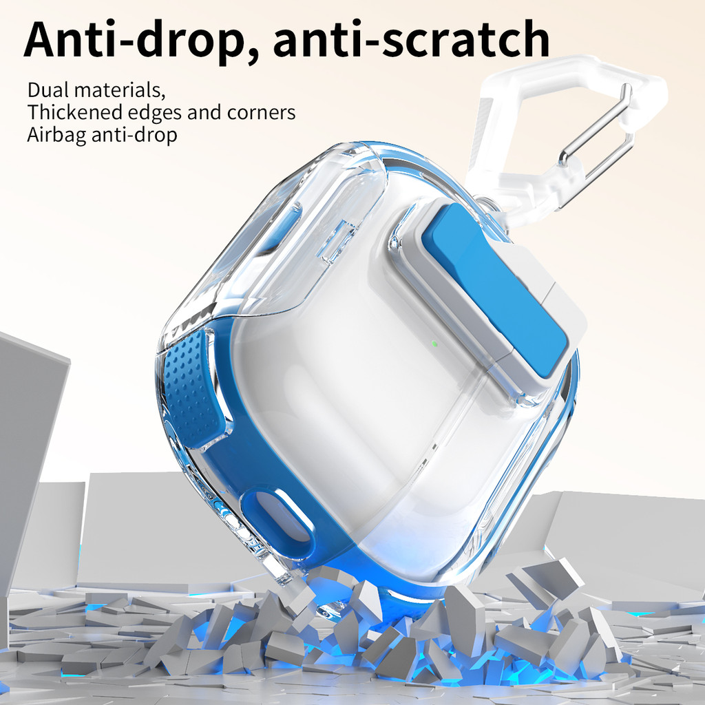 Couple Anti-fall Case for AirPods Pro Pro2 Pro3 Protective Earphone Casing for AirPod 4/4ANC Gen Cover - Image 2