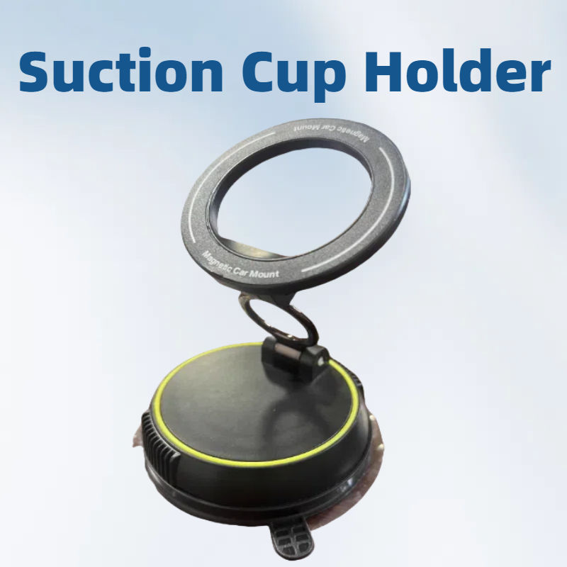 Foldable Vacuum Universal Magnetic Car Suction Cup 360° Adjustable Phone Holder for Dashboard Navigation - Image 7
