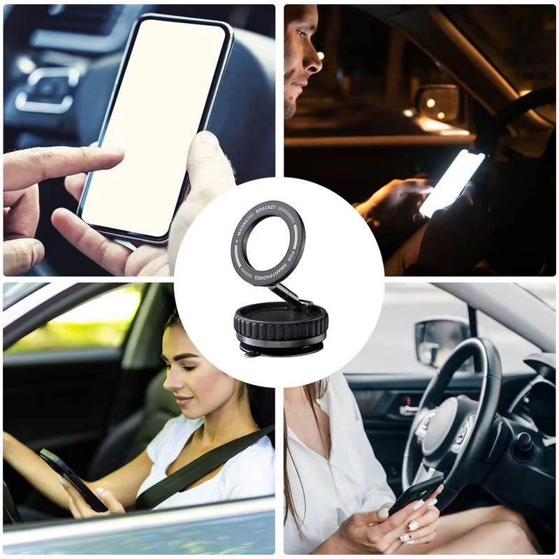K11 Universal Vacuum Strong Magnetic Car Phone Holder 360° Reinforced Ultra Suction Cup Phone Holder