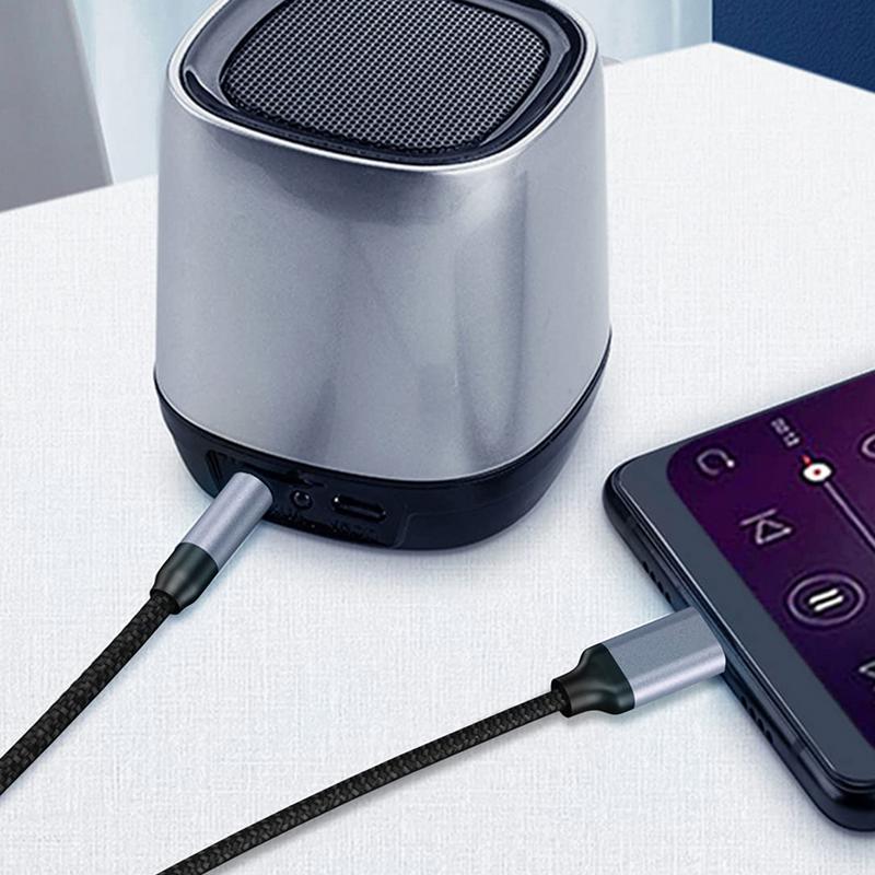 USB-C to 3.5mm Audio Cable 1M AUX Adapter for Car Phone Headphone HIFI Stereo Sound Pro - Image 2