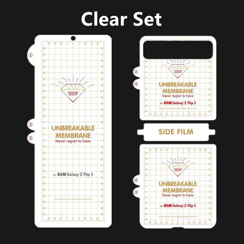 Soft Full Cover Screen Protector for Samsung Galaxy Z Flip 7 6 5 4 Flexible Front Back Hydrogel Film for Samsung Z Flip7 Flip6 Flip5 Flip4 - Image 2