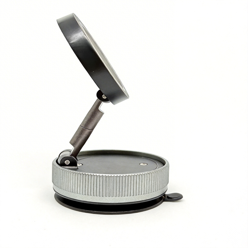 360 Adjustable Vacuum Magnetic Phone Holders Suction Cup Stand For Car Desk Universal - Image 4