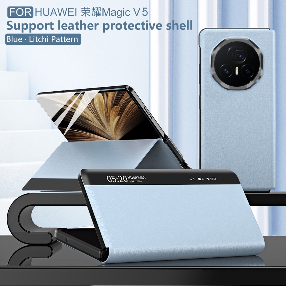 For Honor Magic V5 V3 Luxury Anti-DROP Case Business Anti-fingerprint Premium Cover - Image 3