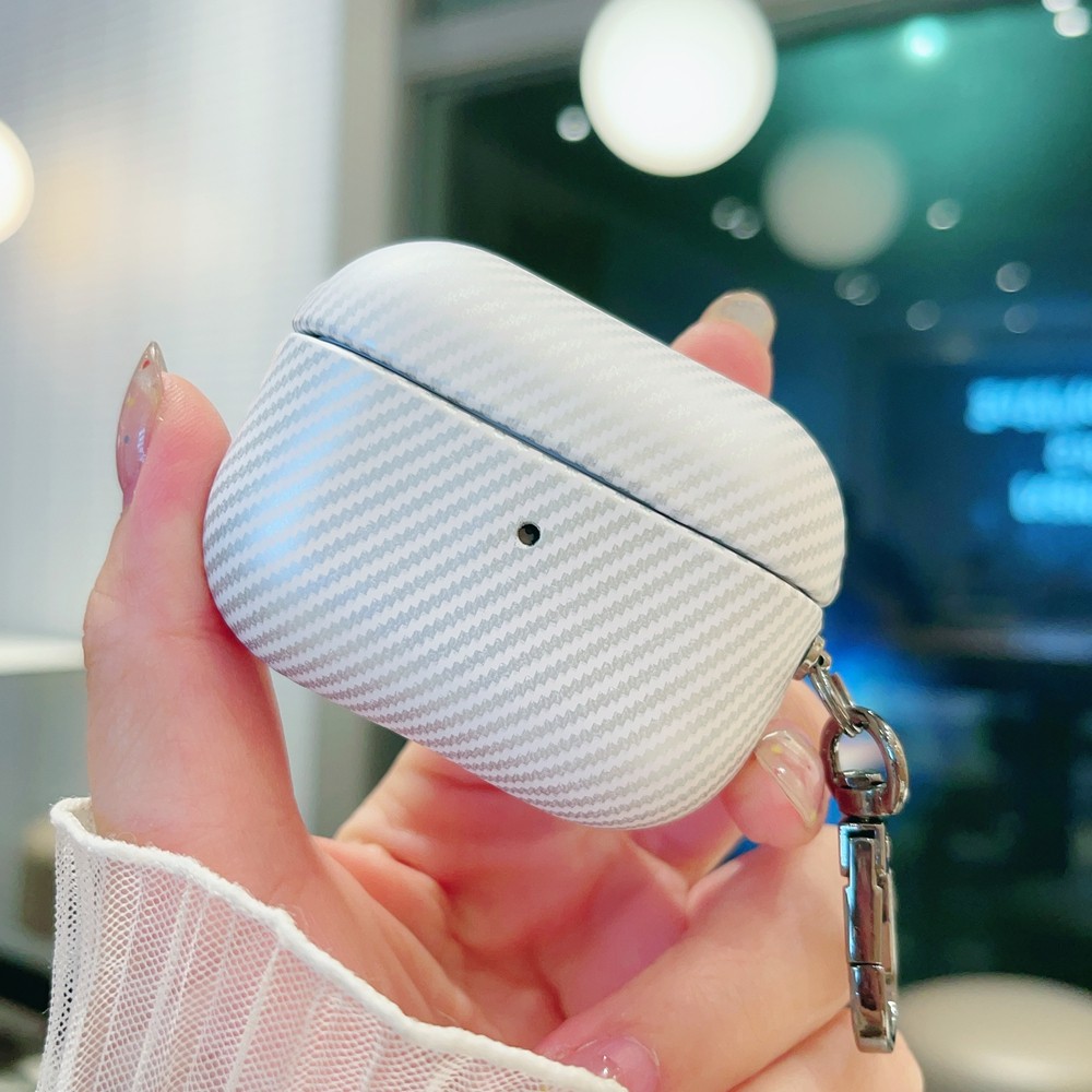 Carbon Fibre Creative Case for AirPods Pro3/Pro Pro2 PC Protective Earphone Casing AirPod 4 4ANC 3 Gen Case AirPods Pro Case AirPods Pro2 Cover