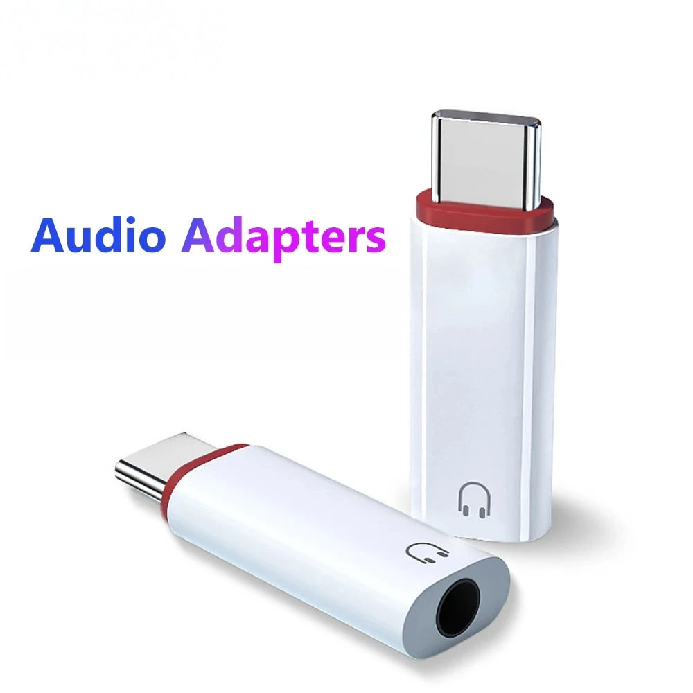 IOS To 3.5 Jack Earphone Audio AUX Adapter Type-C To 3.5mm Earphone USB C Headphone Audio Converter