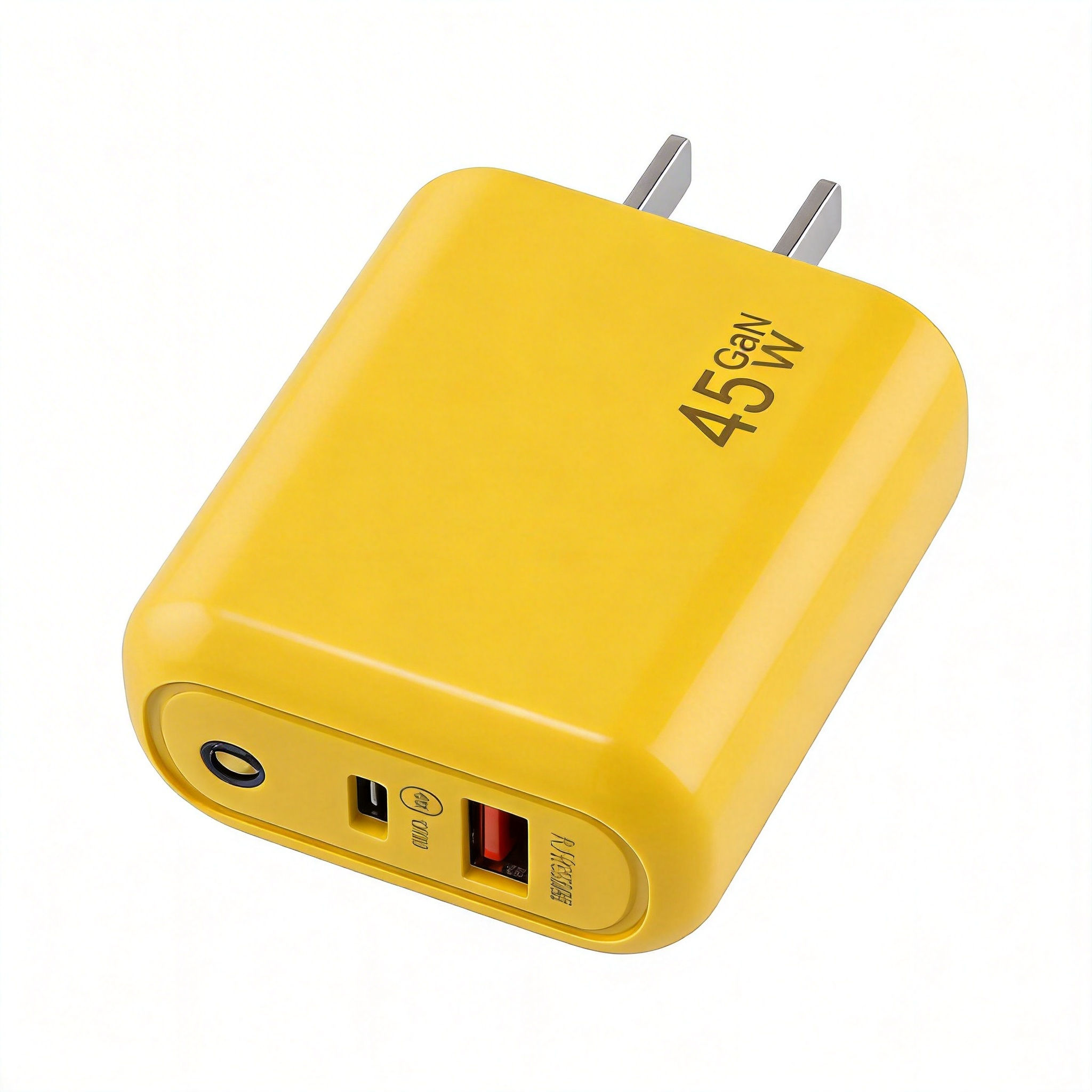 45W GaN Fast Charger with 4-in-1 Fast Charging Cable for iPhone, Android - Dual Port PD QC3.0 SuperVOOC - Image 3