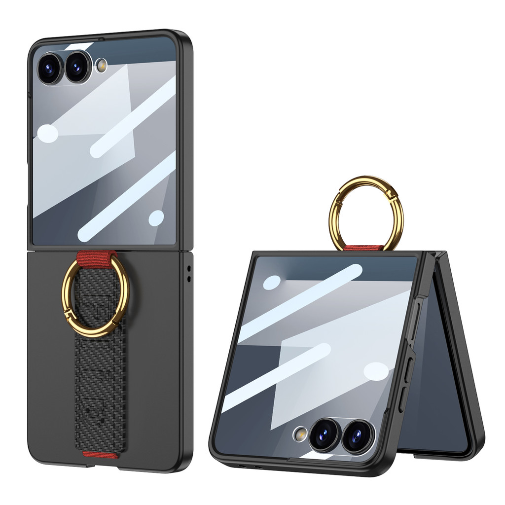 Elegant Aesthetic Simple Dust Proof Case Z Flip7 Flip Z7 Translucent for Samsung Galaxy Z Flip 7 Holder Phone Casing - Image 2