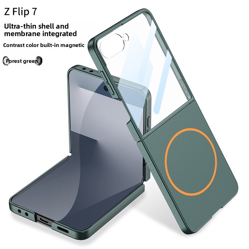 Magnetic Ultra Thin for Samsung Galaxy Z Flip 7 Case Anti-Scratch Candy Color Z Flip7 Flip Z7 Screen Guard Phone Casing