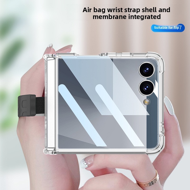 Clear Slim for Samsung Galaxy Z Flip 7 Case Ins Plain Soft Silicone Transparent Z Flip7 Holder Phone Casing - Image 3