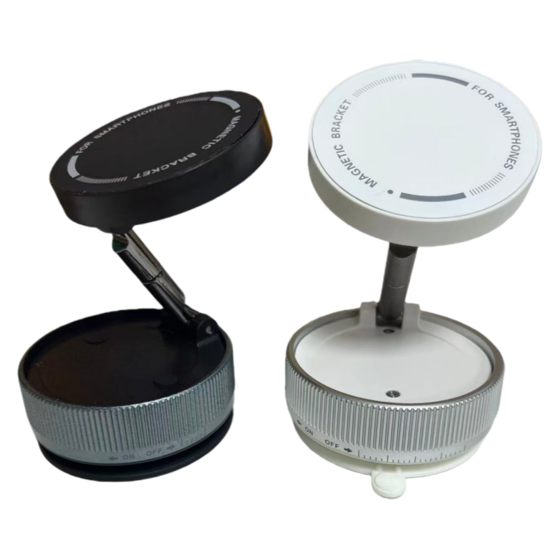 Vacuum Suction Car Magnetic Phone Holder Foldable Portable Universal Handsfree Stand Mount - Image 2