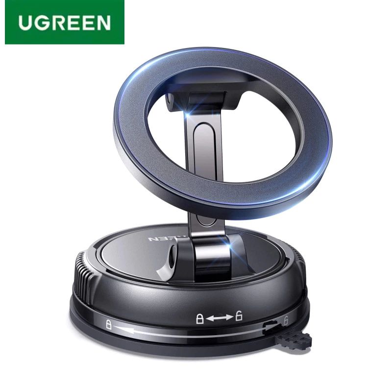 Portable Magnetic 360° Rotatable Adjustable Universal Suction Cup Dashboard Mount Car Phone Holder Navigation Stand - Image 6