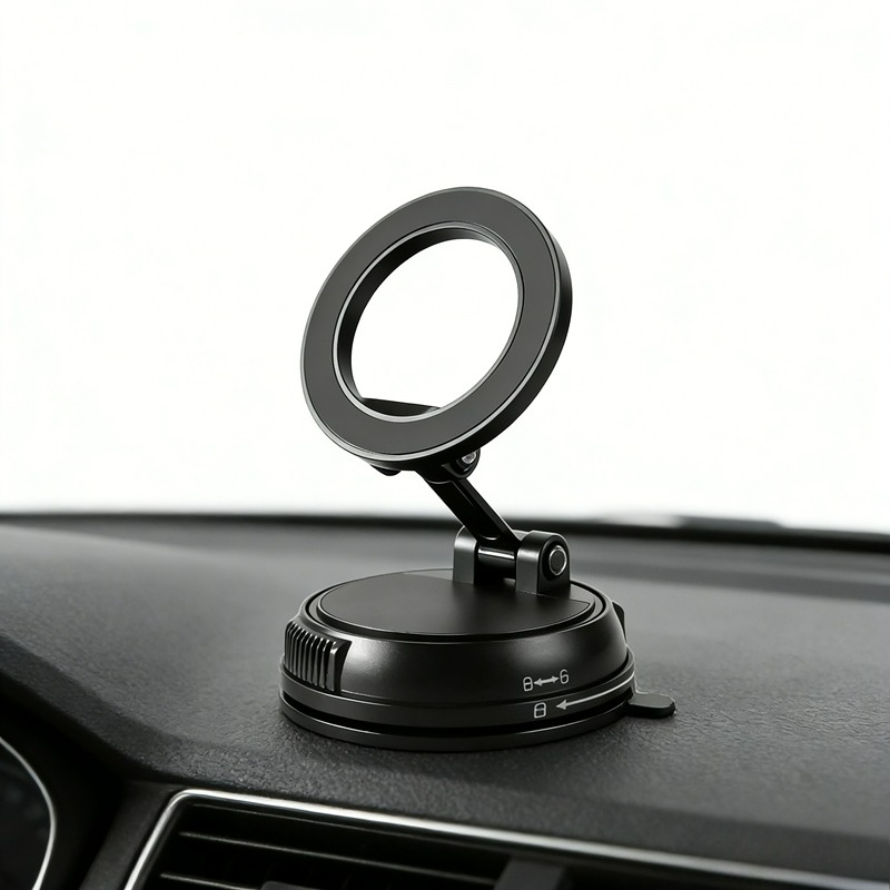 Universal Portable Foldable 360° Rotating Adjustable Magnetic Vacuum Adsorption Car Cell Desktop Mount Dashboard Windshield Phone Cup - Image 7