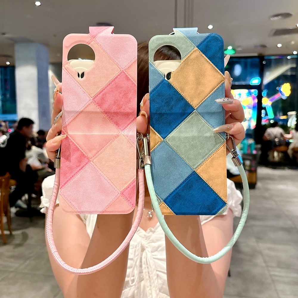 Retro Vintage Anti-DROP for OPPO Find N3 N2 Flip Case Dust Proof Crossbody N3Flip N2Flip Lanyard Phone Casing
