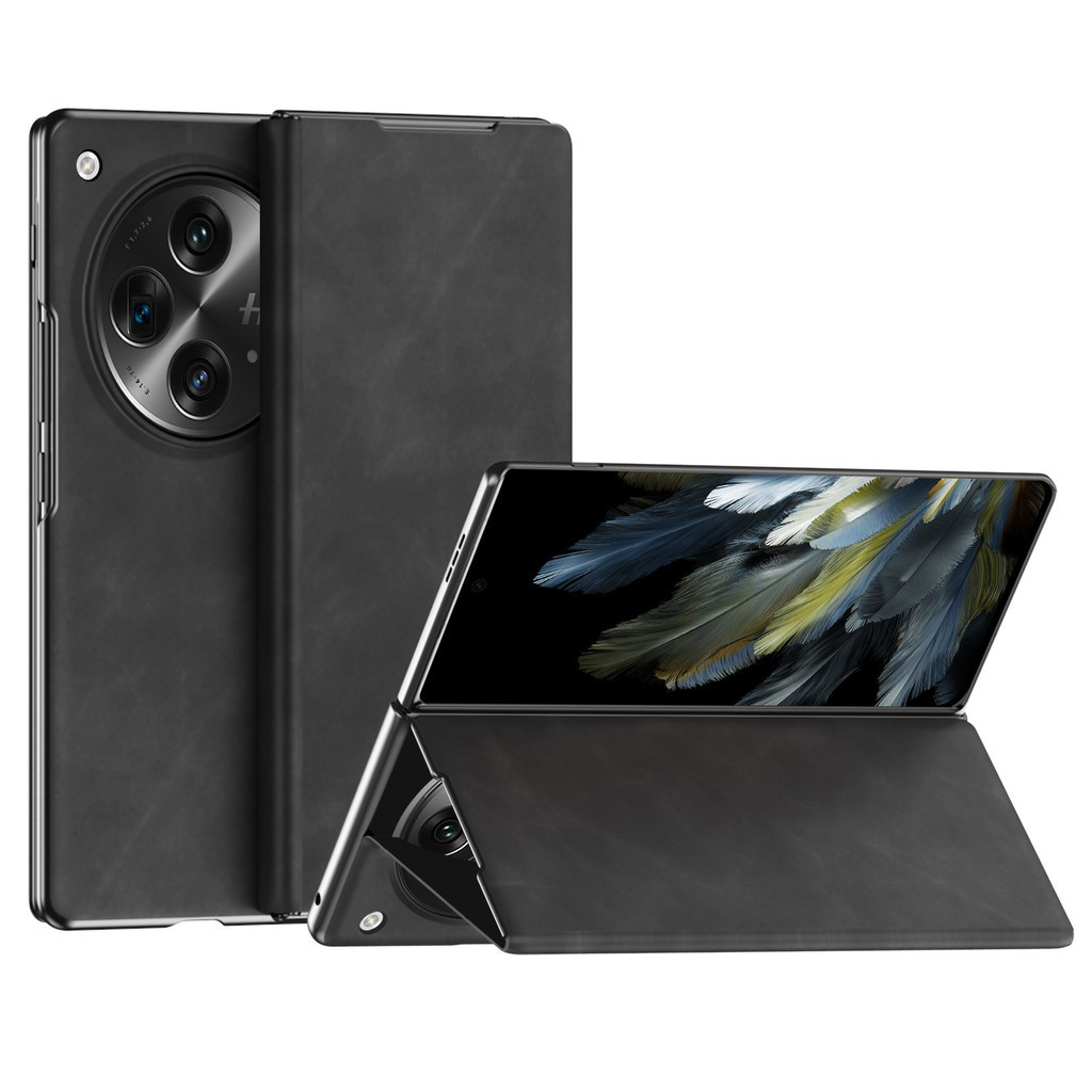Luxury Magnetic Bumper Anti-DROP Casing for OPPO Find N3 Fall Protection Fashion Design Hard PC Classic N3 Premium Phone Case