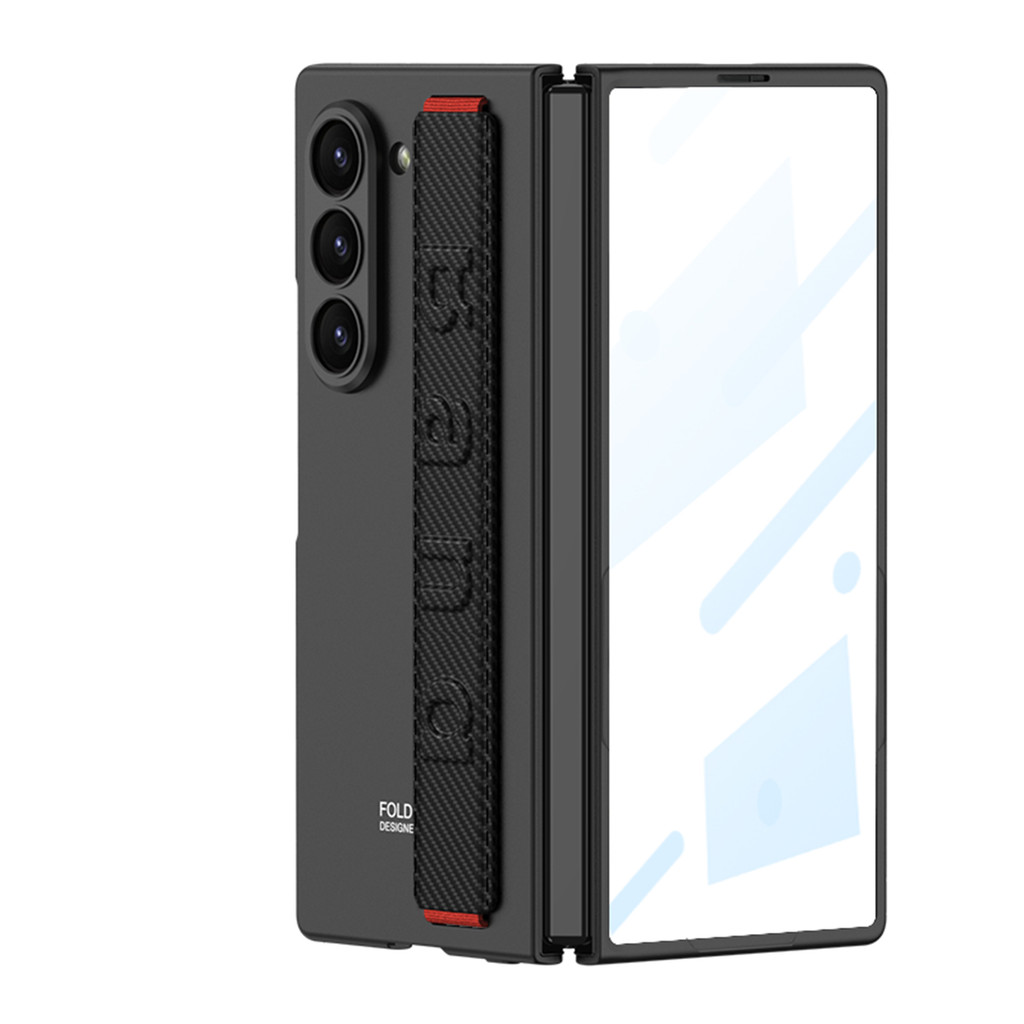 Armor Ultra Thin Business Retro Vintage Case Z Fold 7 Zfold 6 for Samsung Galaxy Z Fold7 Fold6 Screen Guard Phone Casing