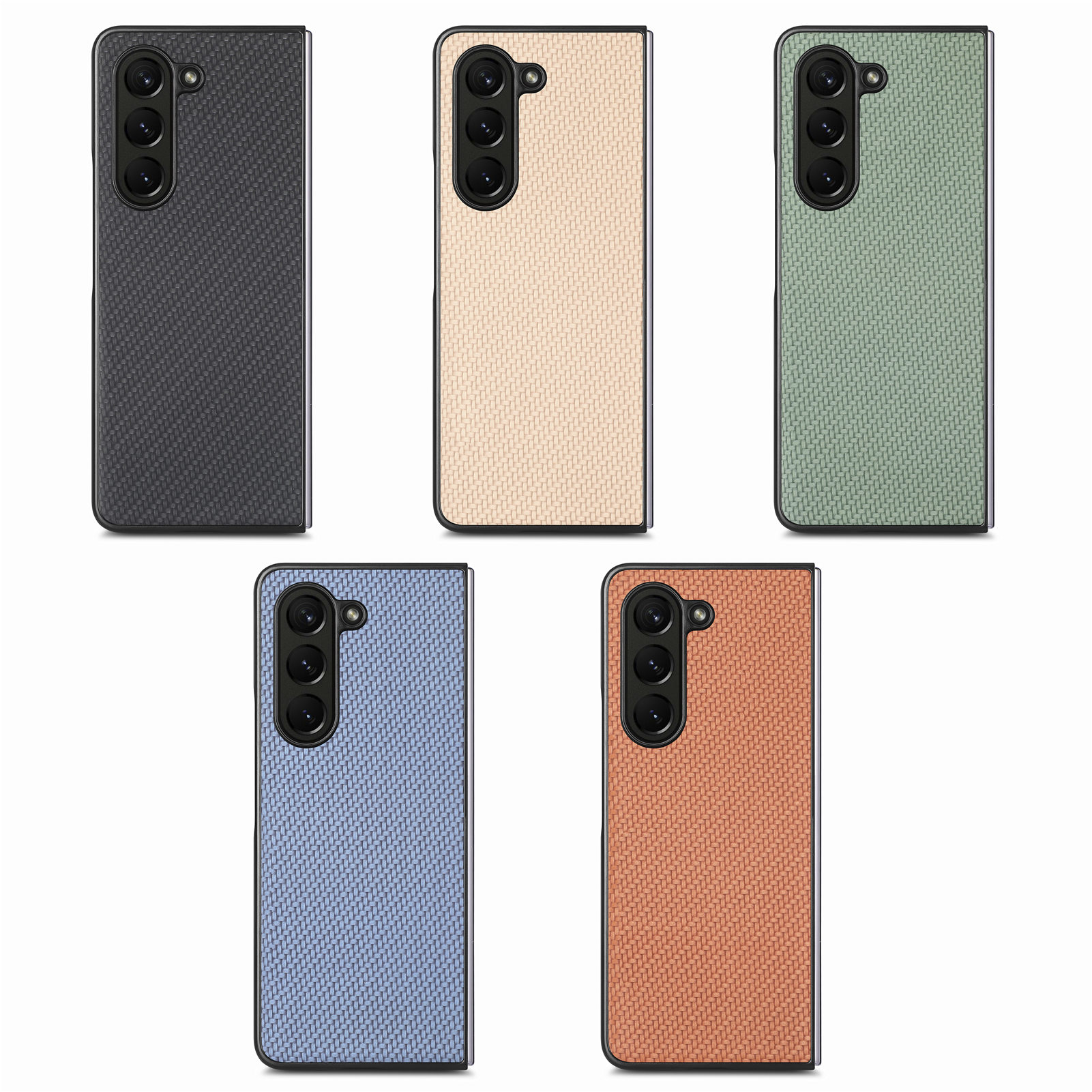 Bumper Flip Leather Casing for Samsung Galaxy Z Fold 7 6 5 4 Dust Proof Leather Samsung Z Fold7 Fold6 Fold5 Fold4 Protection Phone Case - Image 3
