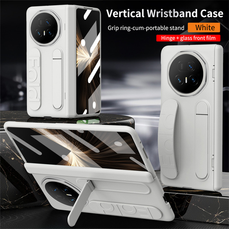 Bumper Anti-fingerprint Business Case for Honor Magic V5 Classic for Honor Magic V5 Wristband Phone Casing - Image 2
