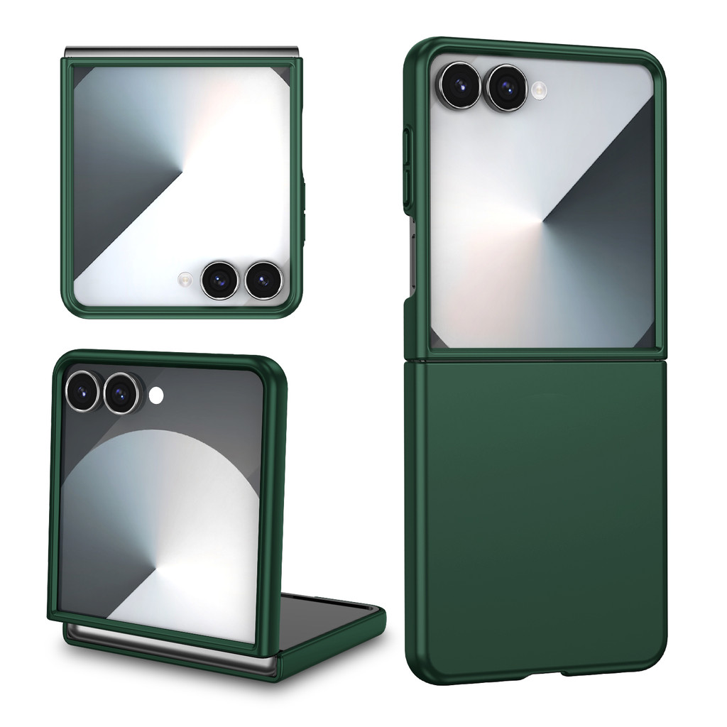 Armor Simple for Samsung Galaxy Z Flip 7 6 5 4 3 Case Durable Anti-DROP Hard PC Colorful Zflip3 Flip4 Flip5 Flip6 Flip7 FE Back Phone Casing