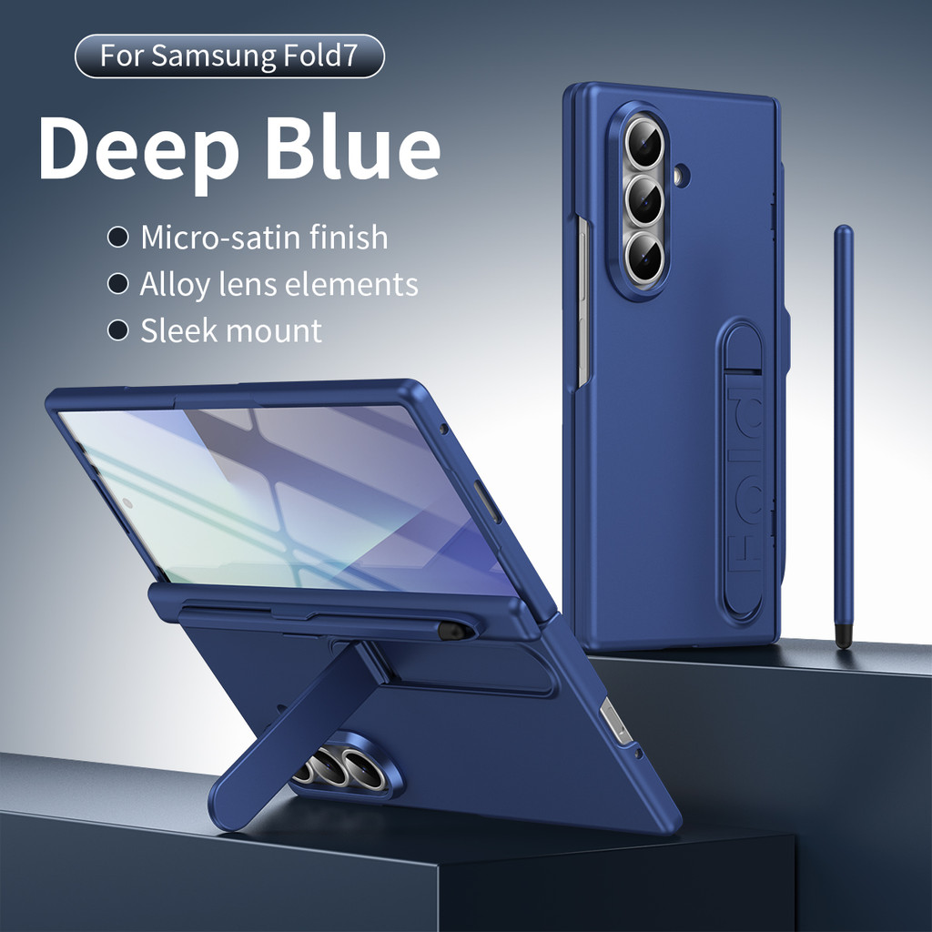 Bumper Anti-DROP Anti-Scratch Case Z Fold 7 6 5 for Samsung Galaxy Z Fold7 Fold6 Z Fold5 Fold4 Fold3 With Bracket Phone Casing
