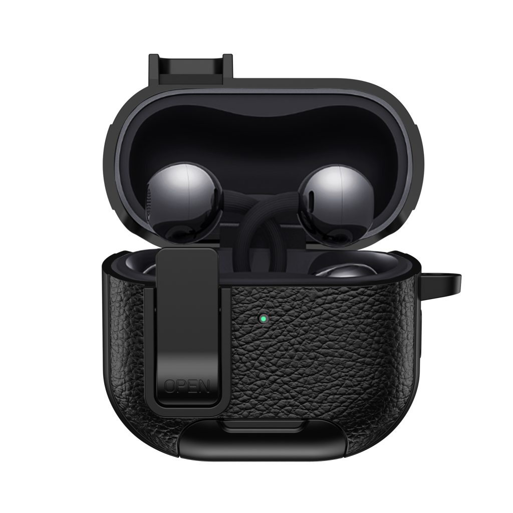 Armor Durable Case for HUAWEI FreeClip 2 Protective Earphone Casing with Bracket FreeClip2 Cover