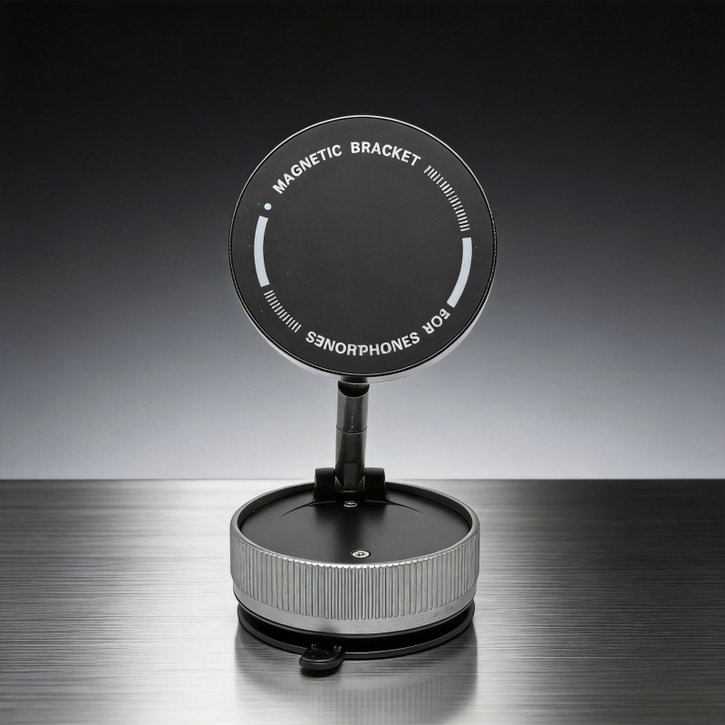 360 Adjustable Vacuum Magnetic Phone Holders Suction Cup Stand For Car Desk Universal - Image 5